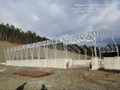 Compost Site Building Erection